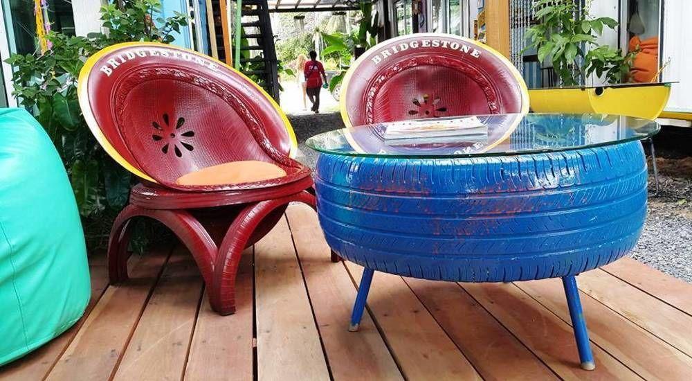 بيت شباب Think & Retro Cafe Lipa Noi Samui المظهر الخارجي الصورة