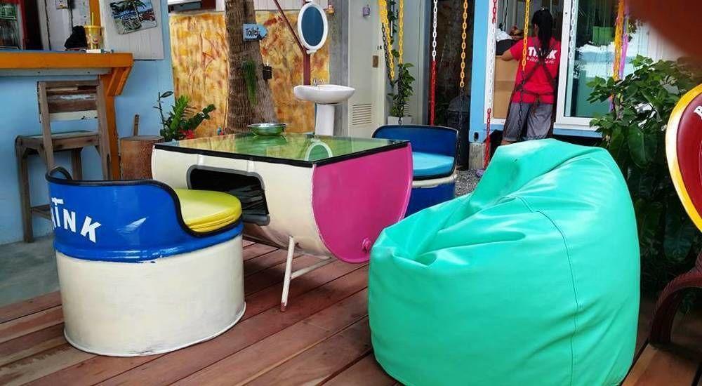 بيت شباب Think & Retro Cafe Lipa Noi Samui المظهر الخارجي الصورة